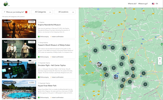 Tour Explorer - Powered by Orioly - Use Case Zagorje, Croatia
